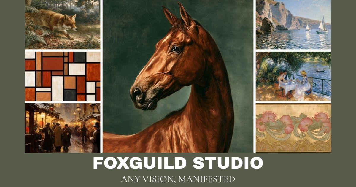 Foxguild Studio art licensing website